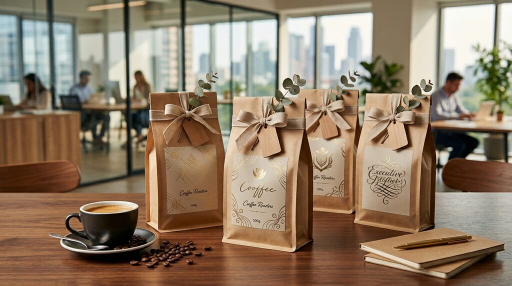 Café personalizado como brinde corporativo para empresas